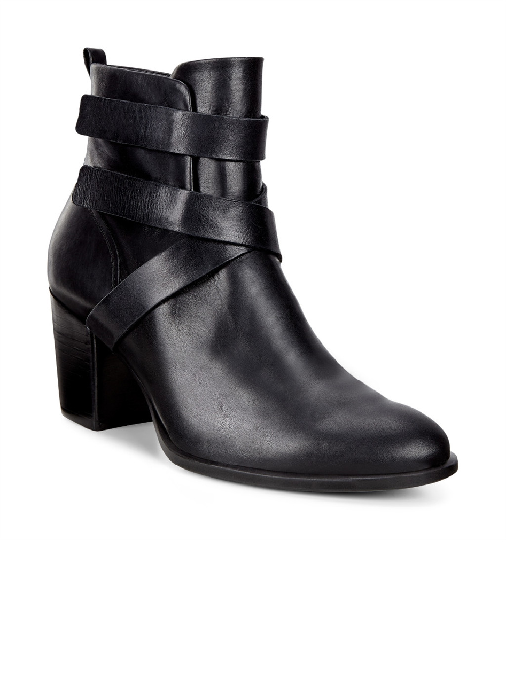 Bottines en cuir