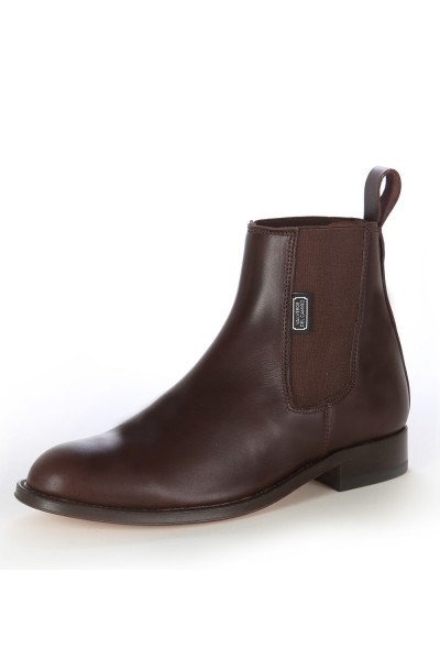 Bottines femme marron