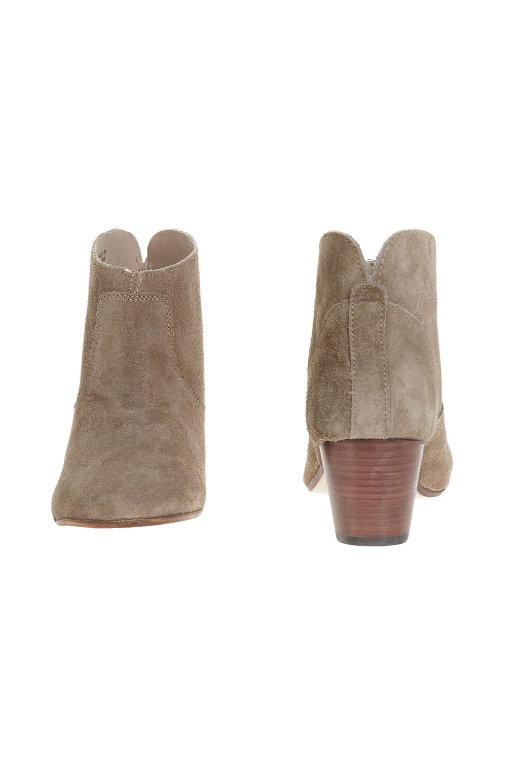 Bottines beige femme