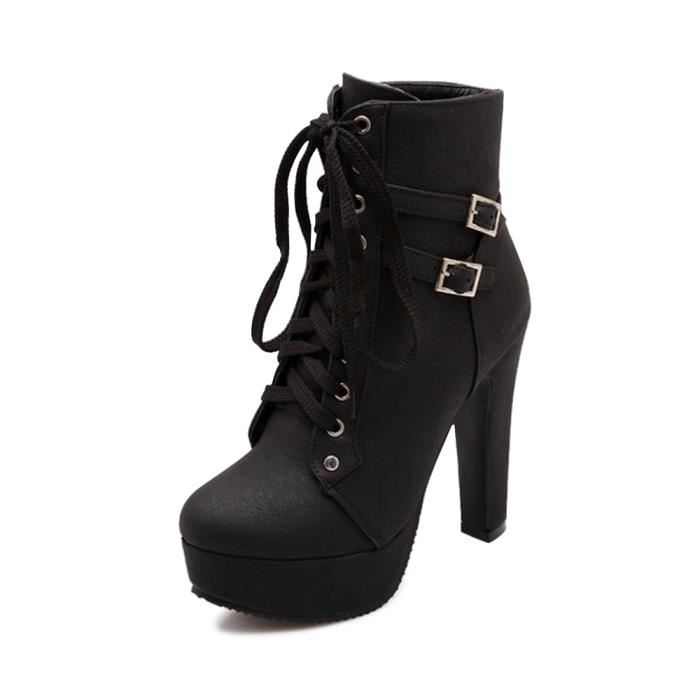 Bottines femme talon
