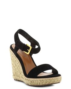 Chaussure compensée noire ete