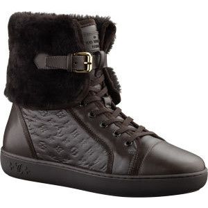 Louis vuitton fur sneakers