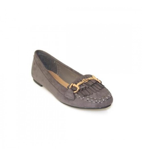 Mocassin femme suedine
