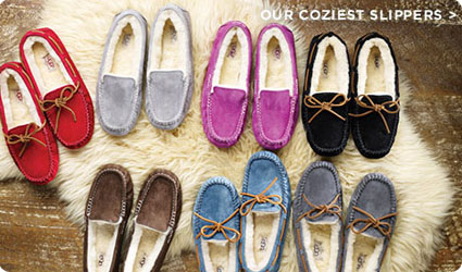 Mocassin femme fourrée ugg