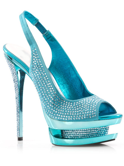 Chaussure compensée ouverte femme