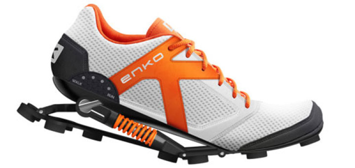 Chaussure course supinateur