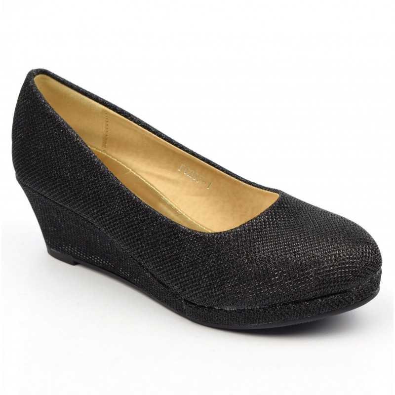 Chaussure compensée 5 cm