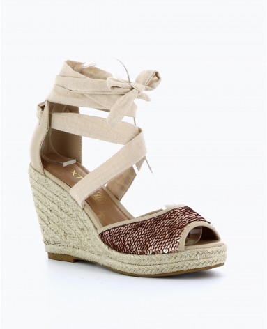 Chaussure compensee pour femme