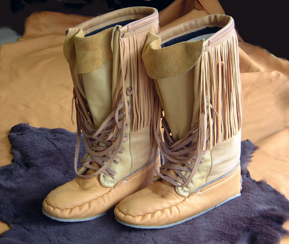 Mocassin femme wendake