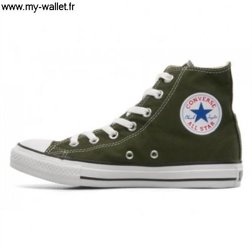 Converse femme vert foncé