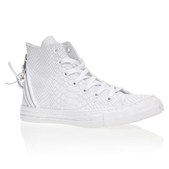 Converse femme cuir