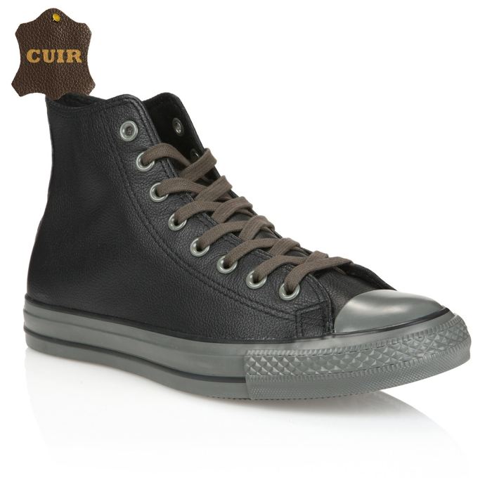 Converse en cuir femme pas cher