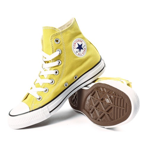 Converse femme jaune pale