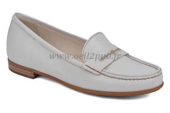 Geox mocassin femme blanc