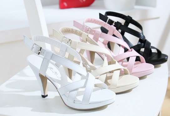 Sandale femme talon 7 cm - Chaussure - lescahiersdalter