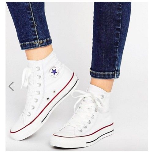 Converse basse blanc femme asos