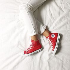 Converse rouge femme
