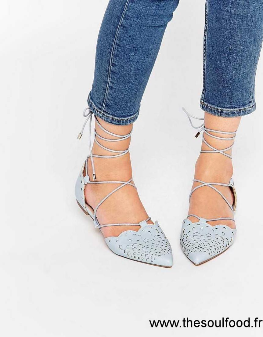 Ballerine lacets femme
