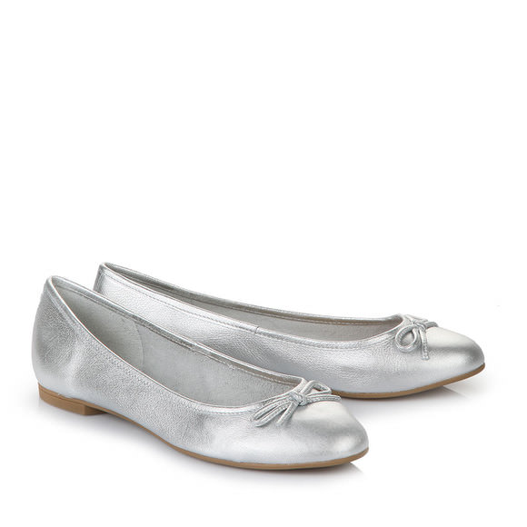 Ballerine argentée