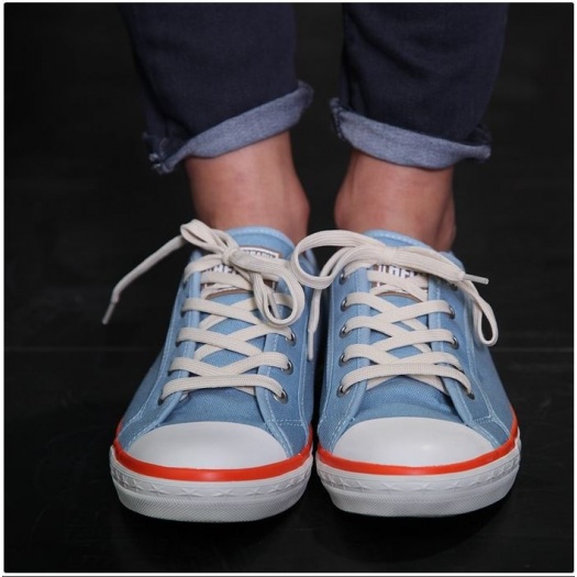 Sneakers femme bleu