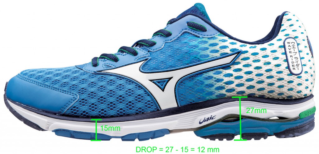 Chaussure running drop 0 mm