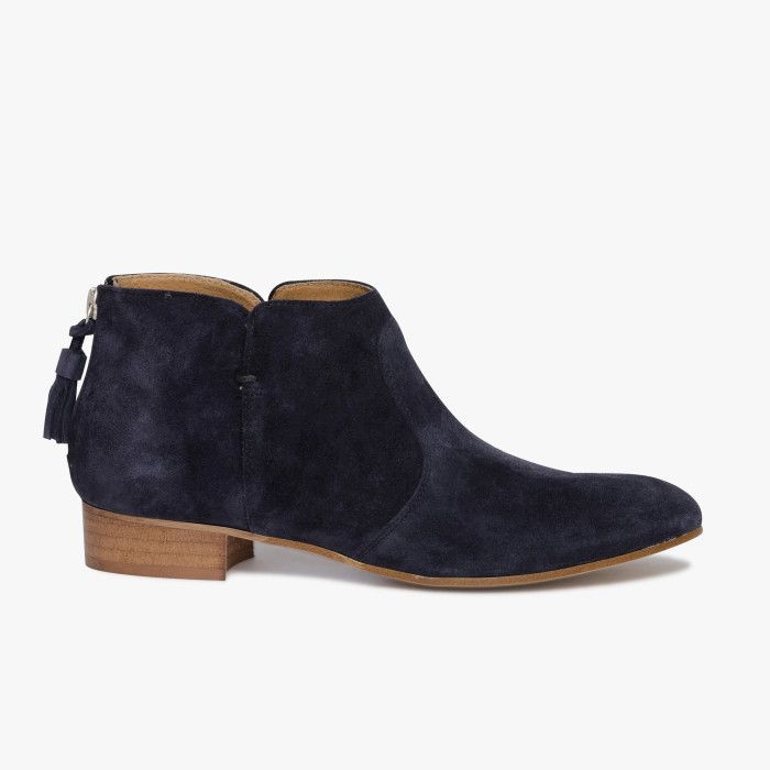 Boots bleu marine