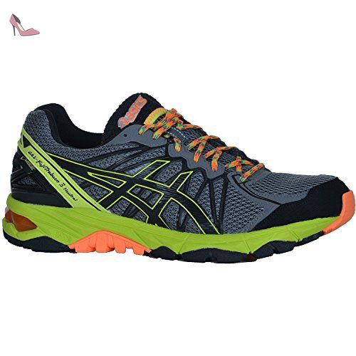 Chaussures running homme asics gel fuji trabuco bleu/jaune asics