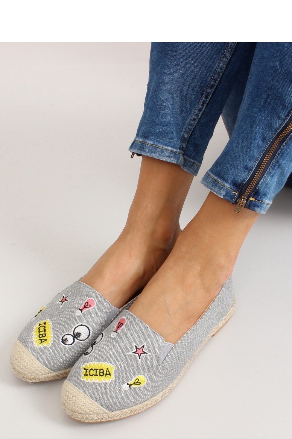 Ballerine espadrille femme