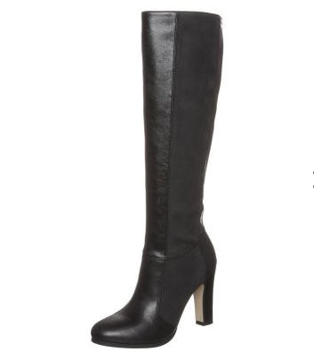Botte femme noir a talon