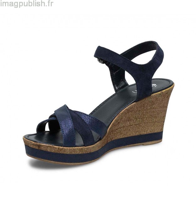 Chaussure compensée femme pas cher