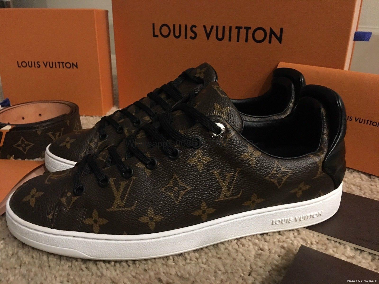 Frontrow sneaker louis vuitton red
