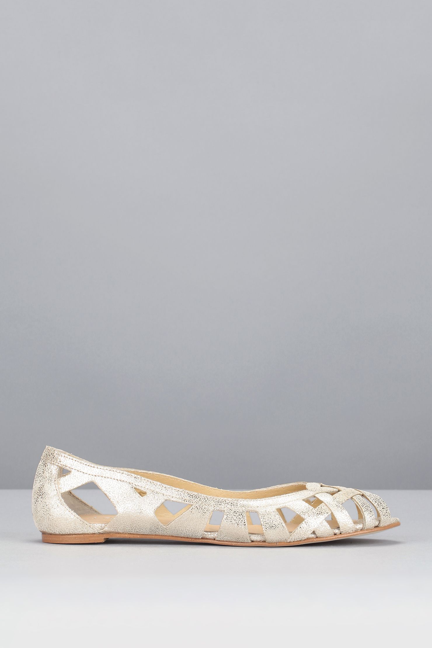 Ballerine blanche jonak