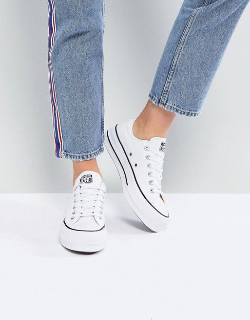 Converse blanche femme asos