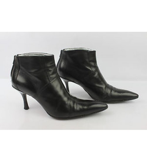 Bottines tout cuir femme