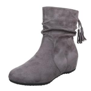 Chaussure talon compensé a lacet