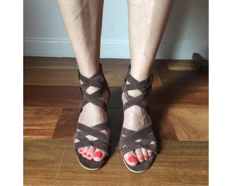 Agnès b chaussures compensées