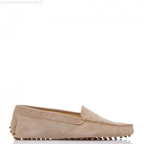 Mocassin talon femme pas cher