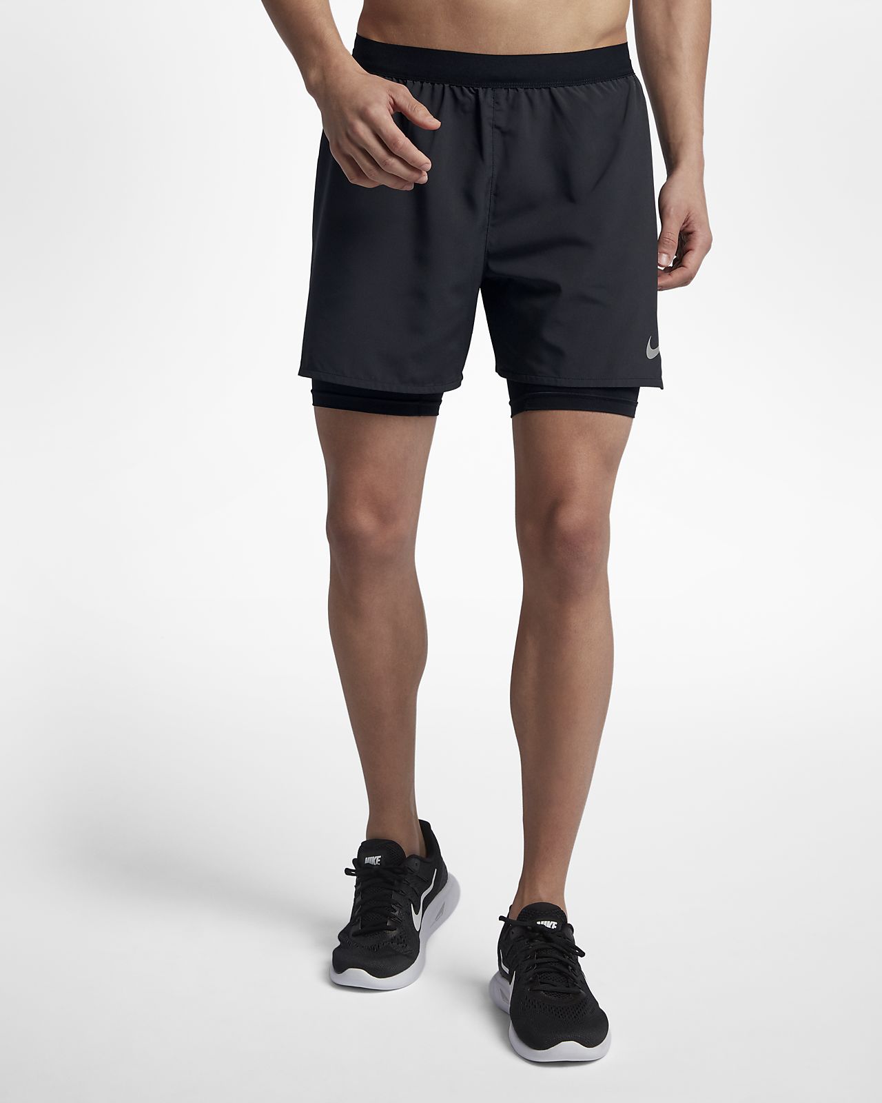 2 nike running shorts