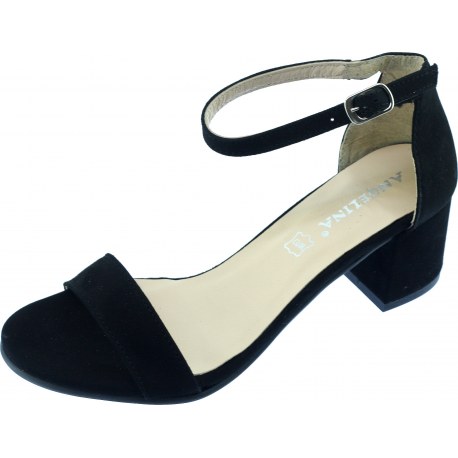Sandale femme talon fermé