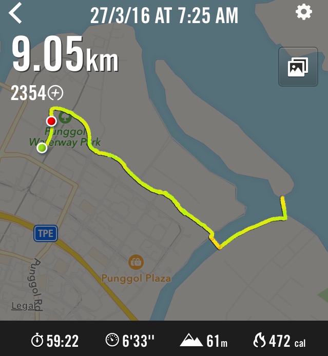 Running nike km