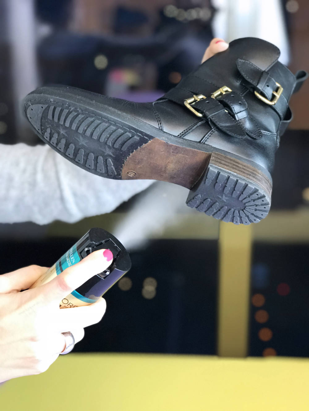 Sneaker quietschen innen
