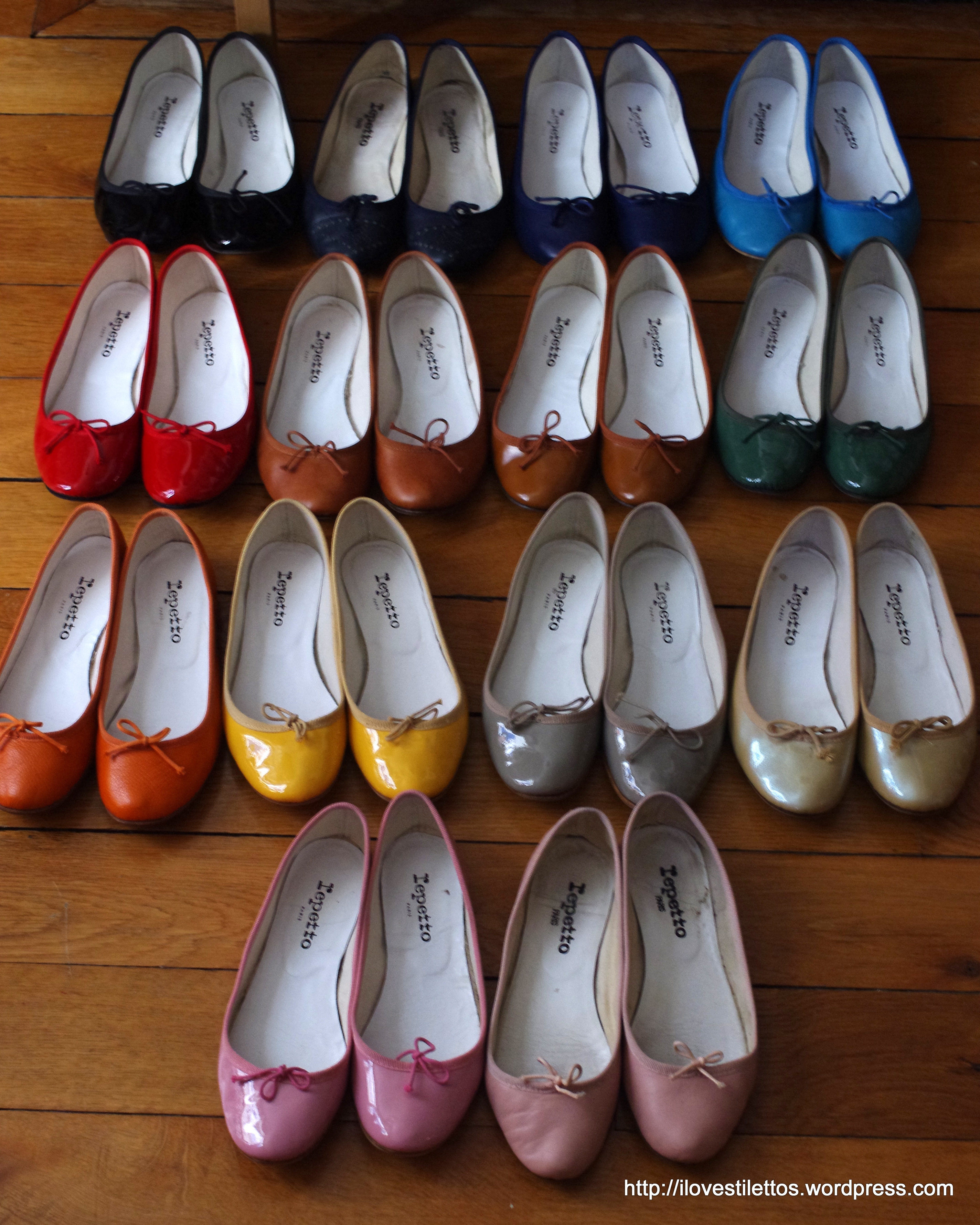 Ballerine vernis repetto