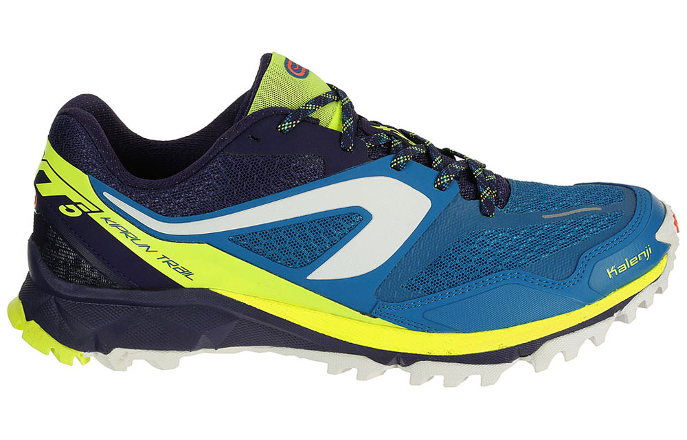 Chaussures de running kiprun md aw noir bleu kalenji