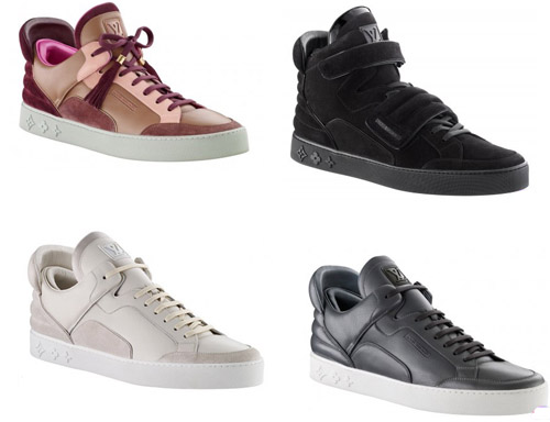Louis vuitton full knit sneakers