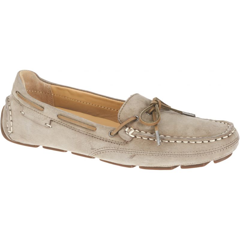 Mocassin femme style bateau