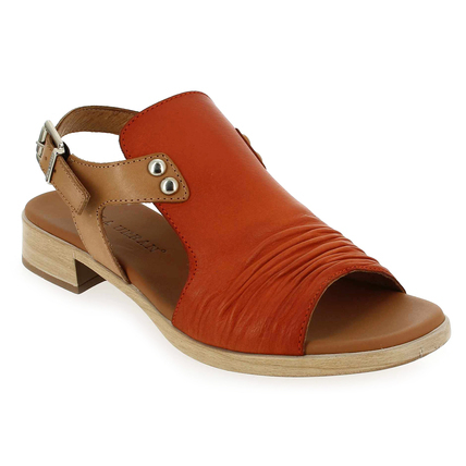 Sandale femme avec plume