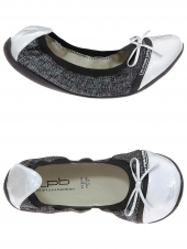 Ballerine petite bombe blanche