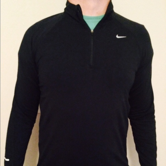 Nike running dri fit quarter zip