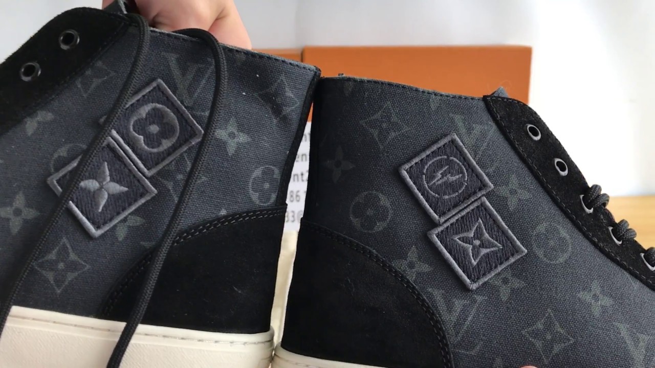 Louis vuitton x fragment sneakers
