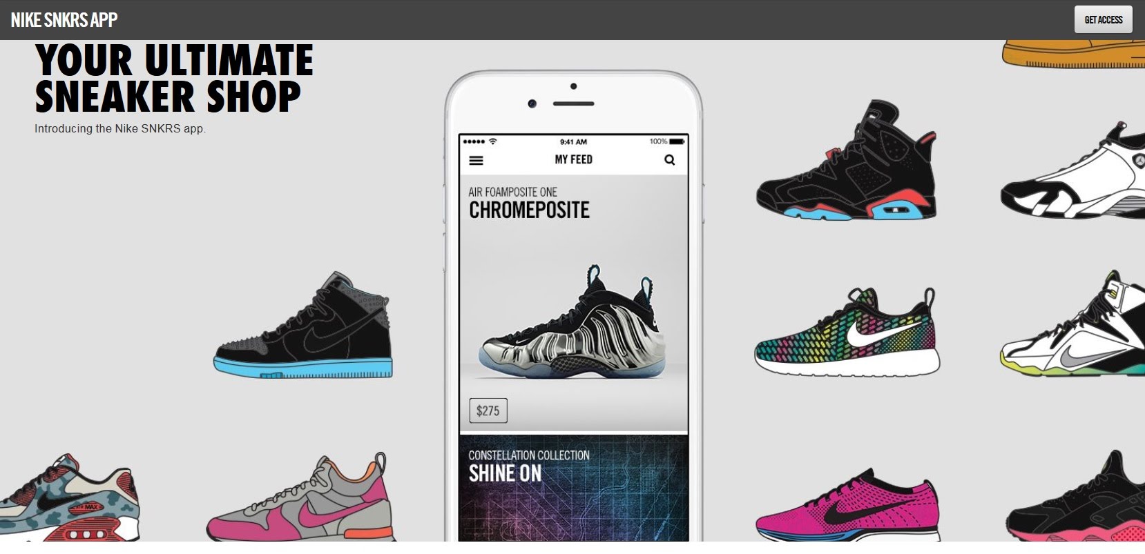 Sneakers nike app